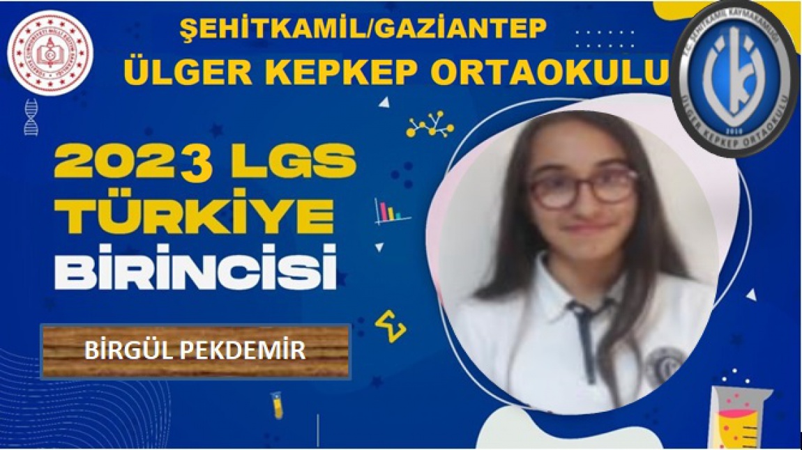 Okulumuz Öğrencisi LGS Türkiye Birincisi